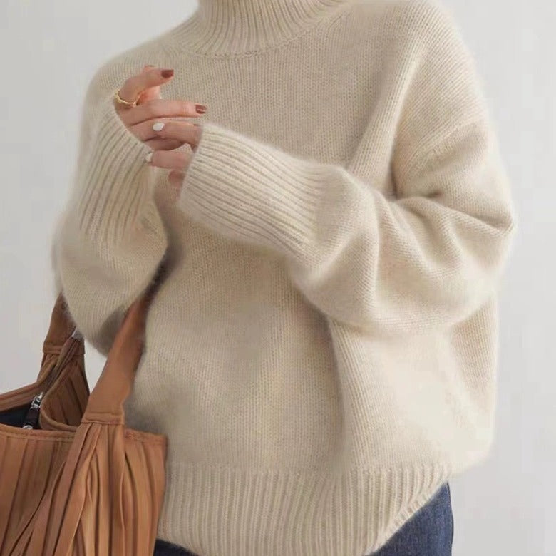 Stilla | Afslappet Turtleneck Strik Udsalg