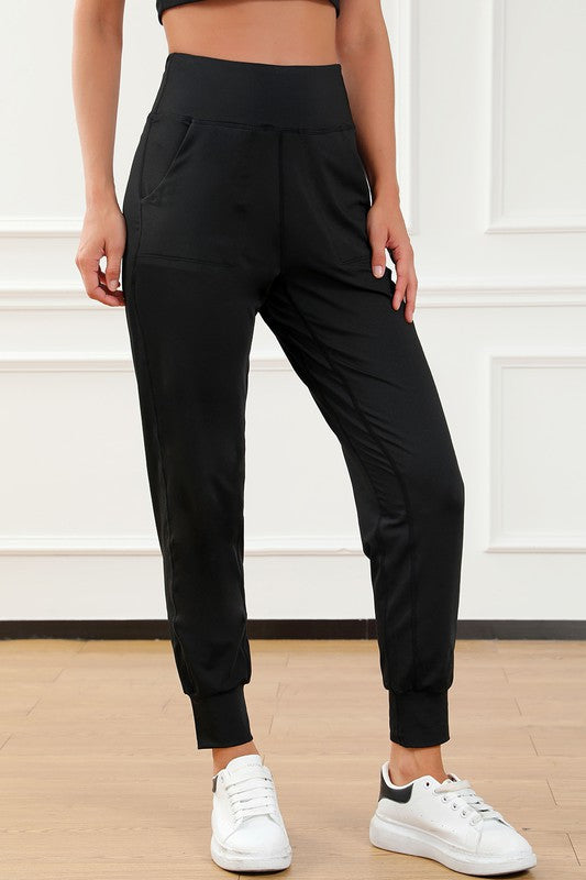 Stilla | Seam Høj Talje Lommer Joggers