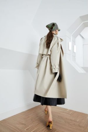 Stilla | Beige Trench Coat