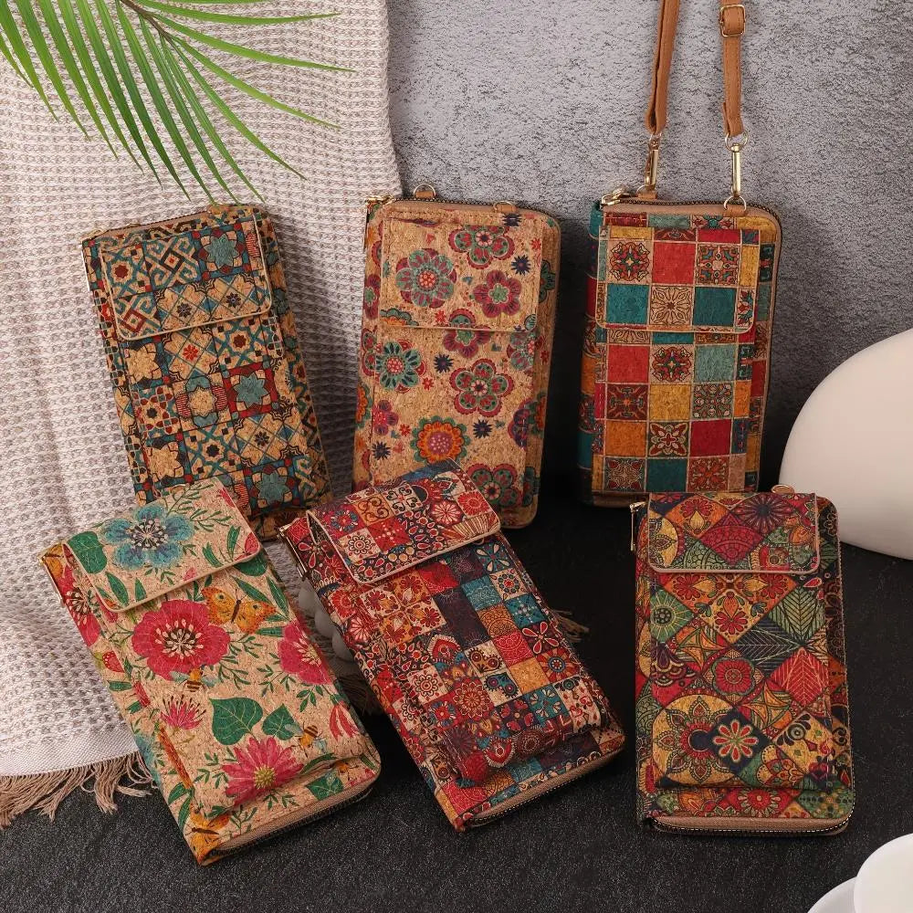 Stilla | Boho Blomster Crossbody Pung Mode