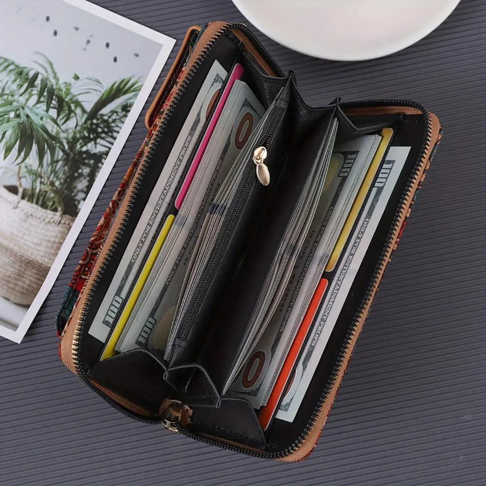Stilla | Boho Blomster Crossbody Pung Mode