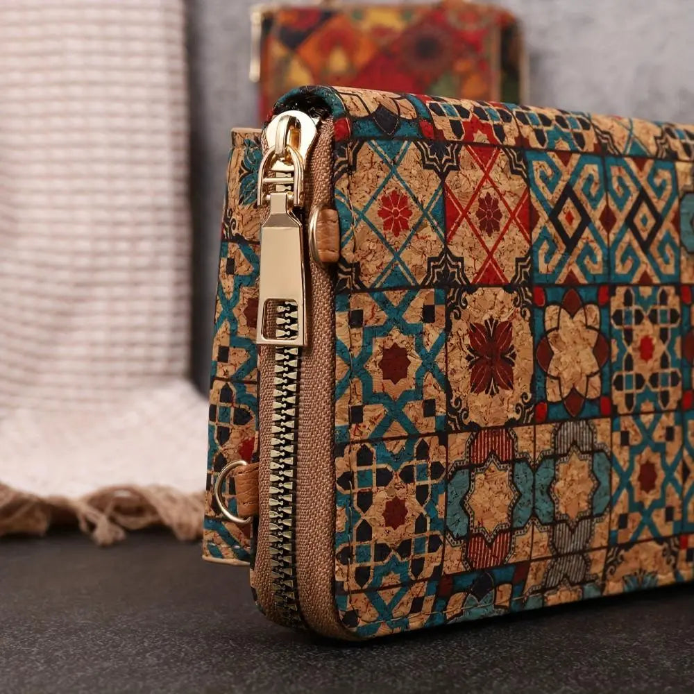 Stilla | Boho Blomster Crossbody Pung Mode
