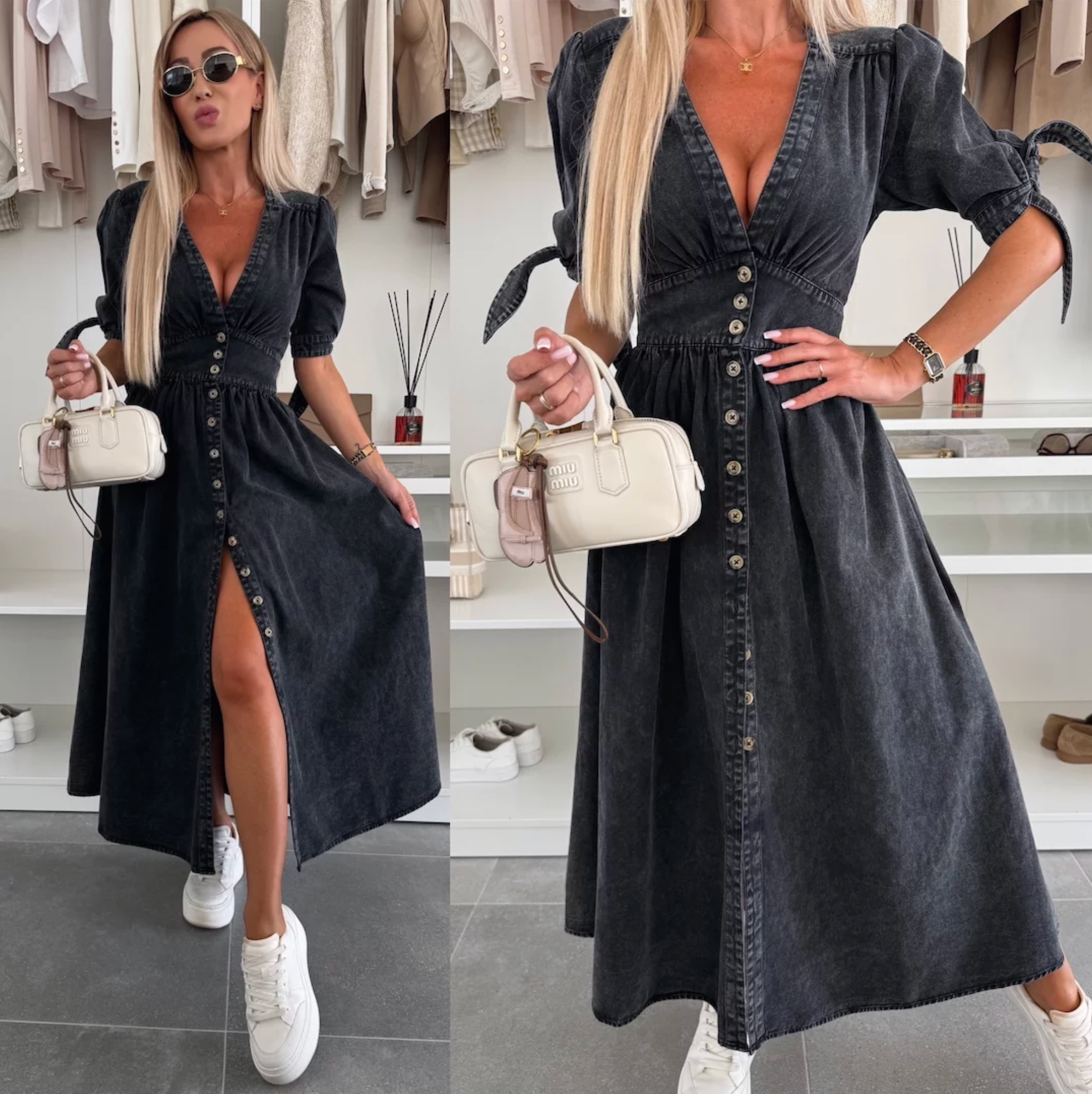 Stilla | Elegant og Stilren Denimkjole