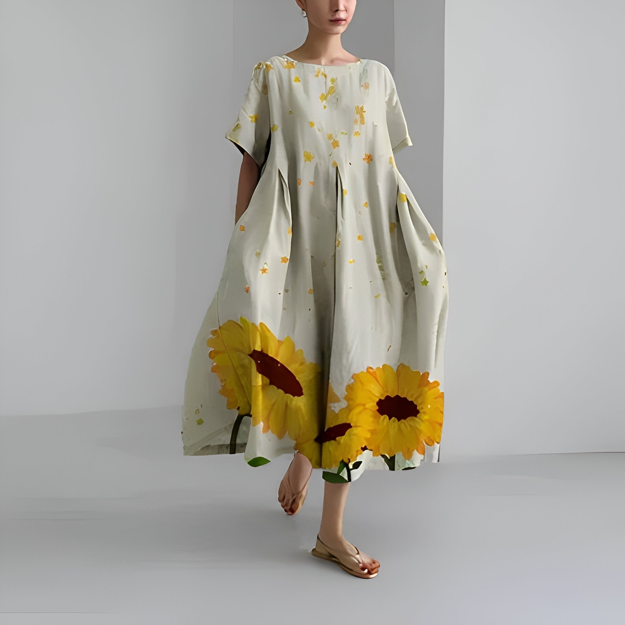 Stilla | Blomstrende Blomsterkjole