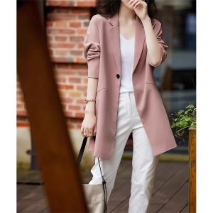 Stilla | Vintage-blazer med lange ærmer til elegante outfits