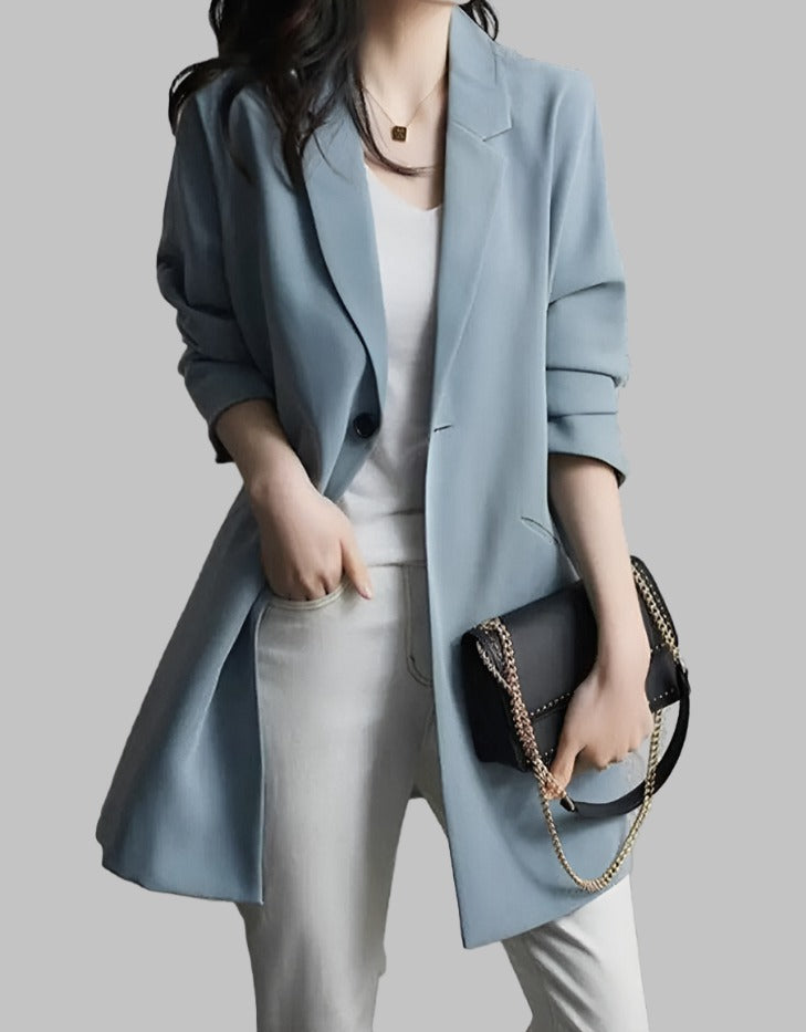 Stilla | Vintage-blazer med lange ærmer til elegante outfits