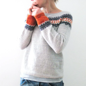 Stilla | Casual sweater med rund halsudskæring lavet af strik og lange ærmer til kvinder