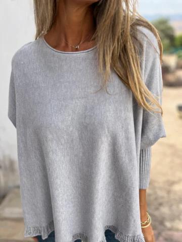 Stilla | Rundhalset Pullover på udsalg