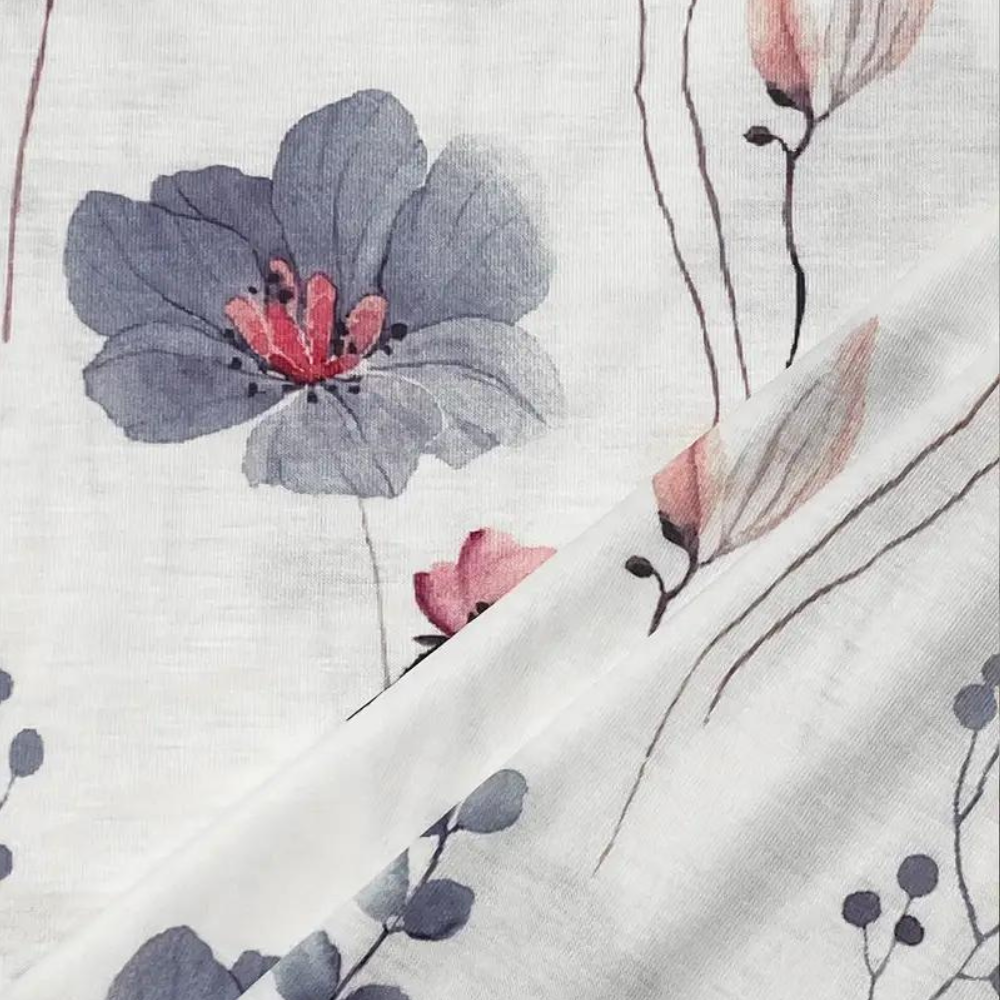 Stilla | Elegante blomsterskjorte til kvinder fra Brynhild Rabat
