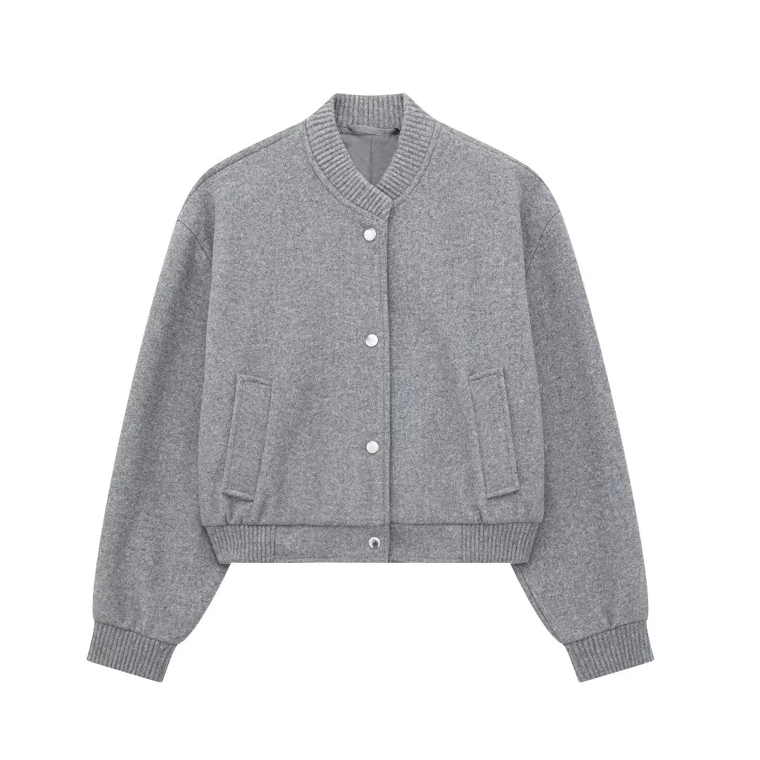 Stilla | Kort og Trendy Bomberjakke