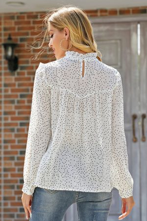 Stilla | Rules of Romance Ruffled Dot Til Toppen