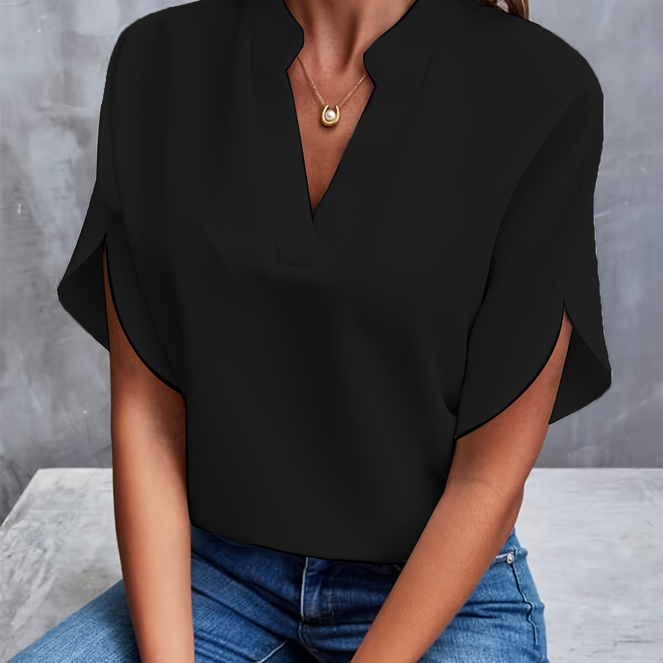 Stilla | Stilfuld Bluse Polyester Sofistikeret & Komfortabel Mode