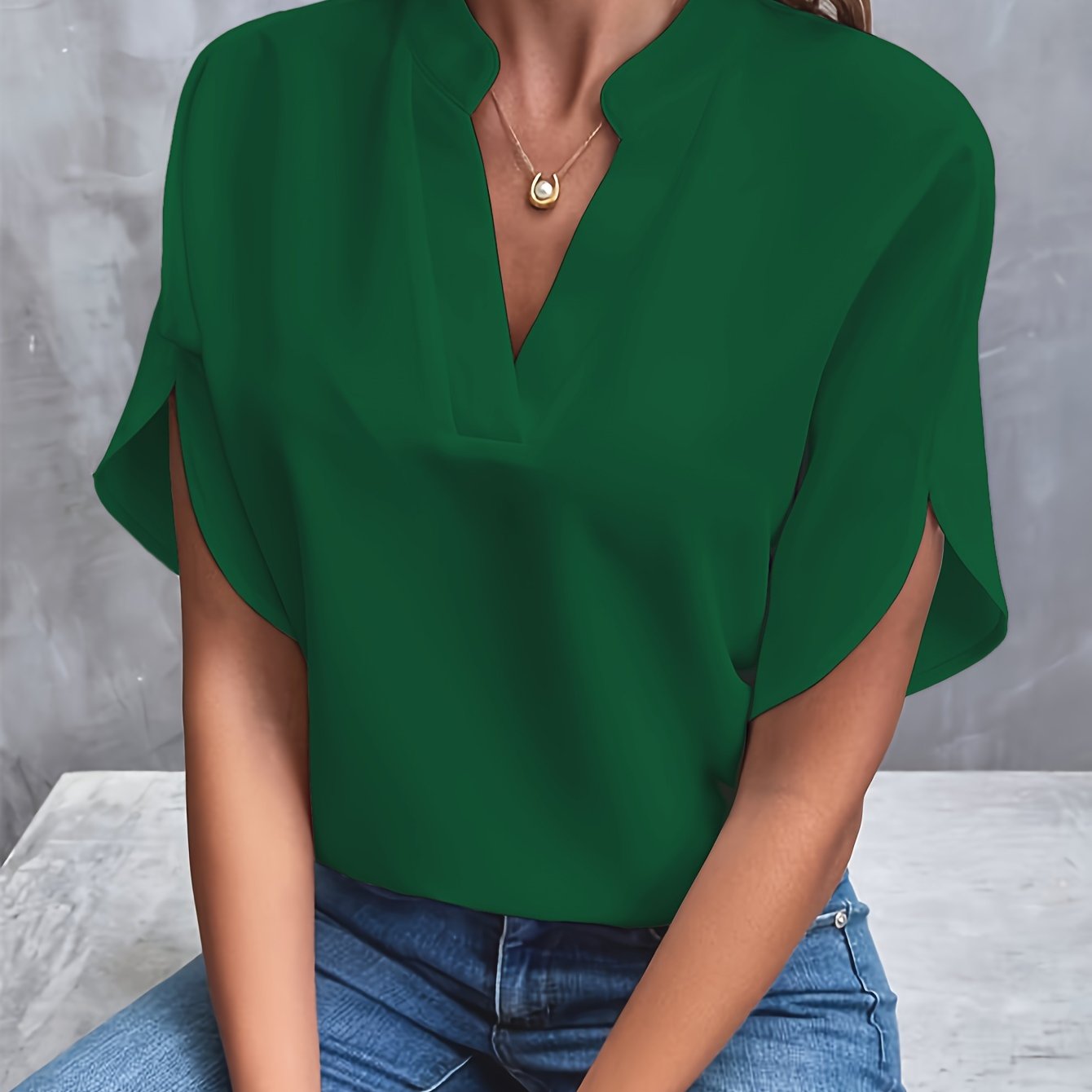 Stilla | Stilfuld Bluse Polyester Sofistikeret & Komfortabel Mode