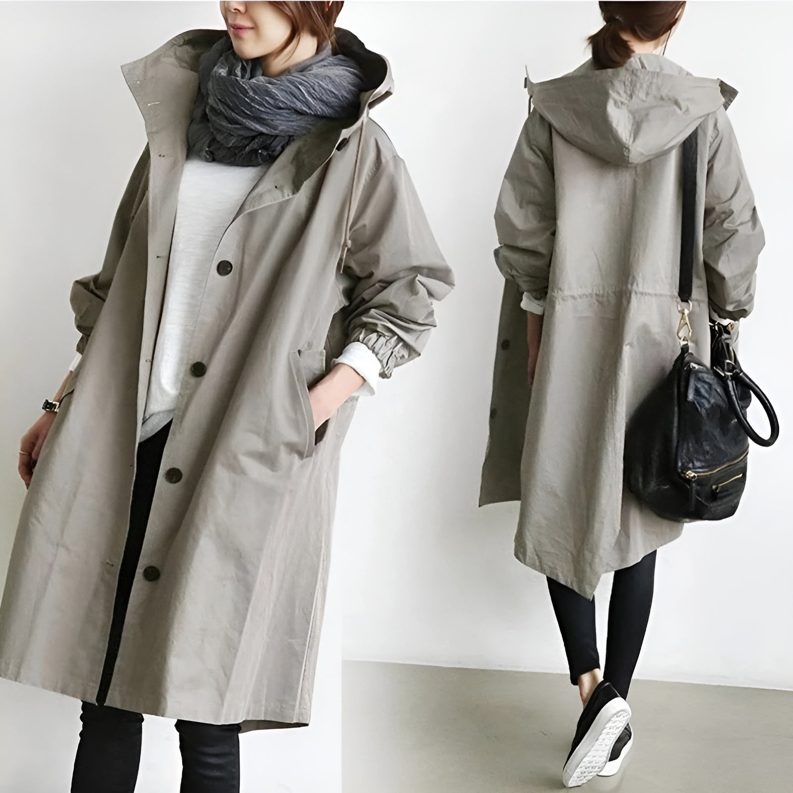 Stilla | Vandtæt og Stormfast Trenchcoat
