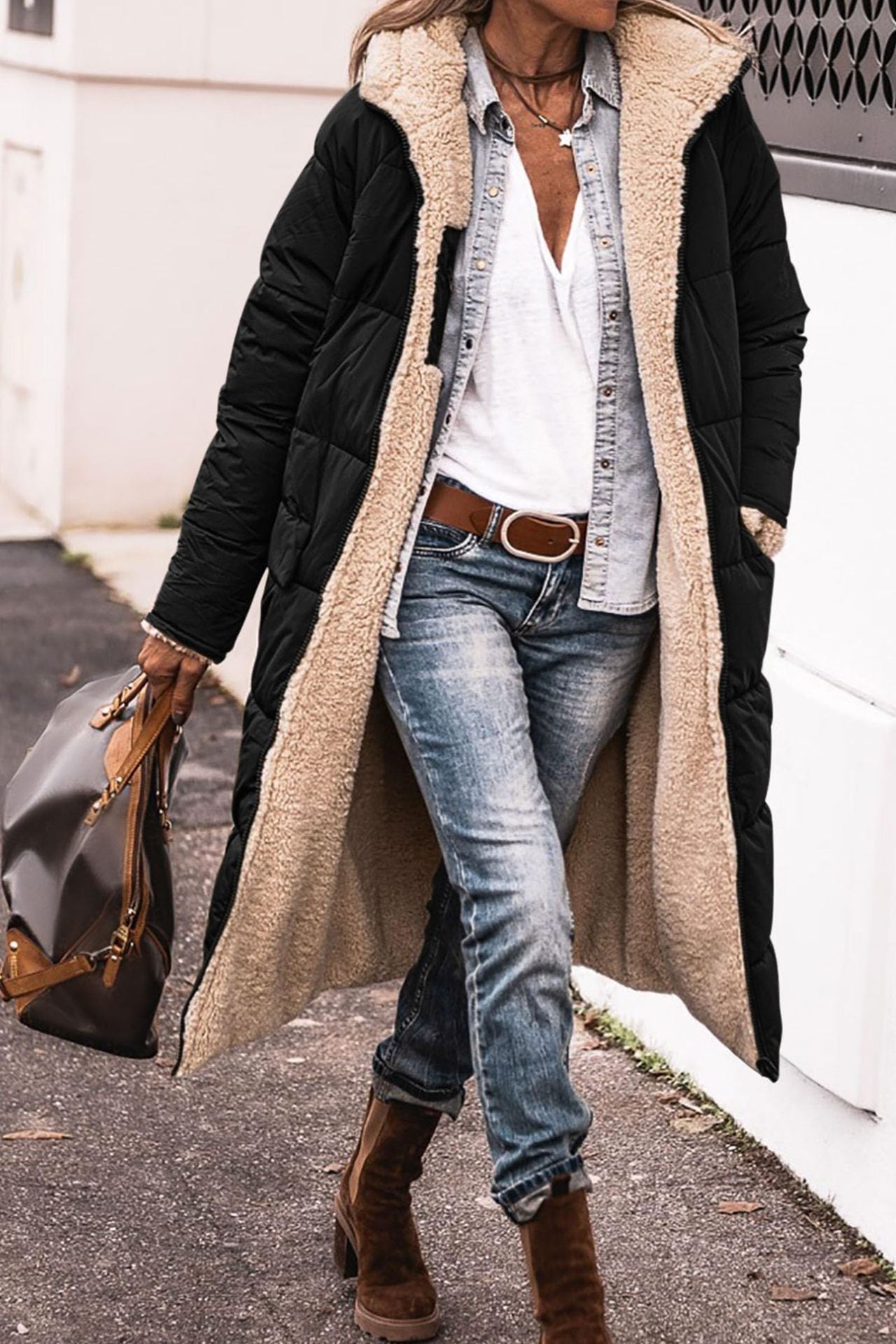 Stilla | Lange, Elegante Frakke Af Uld