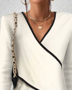 Stilla | Elegant V-hals Pullover