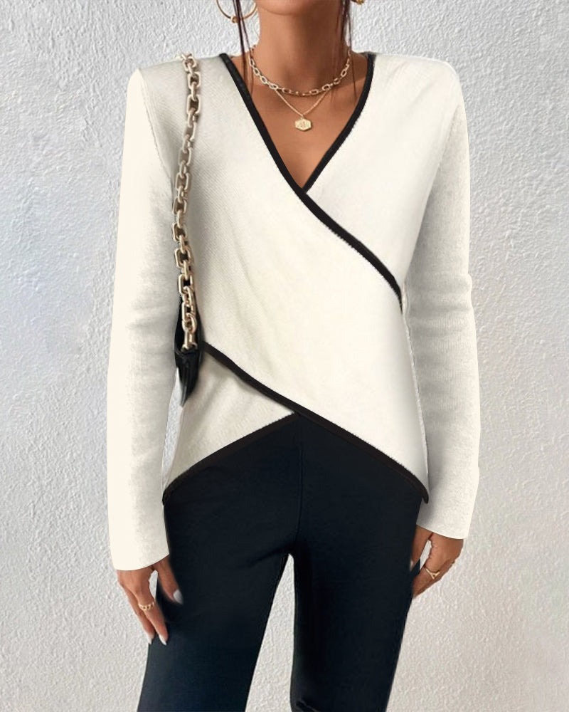 Stilla | Elegant V-hals Pullover