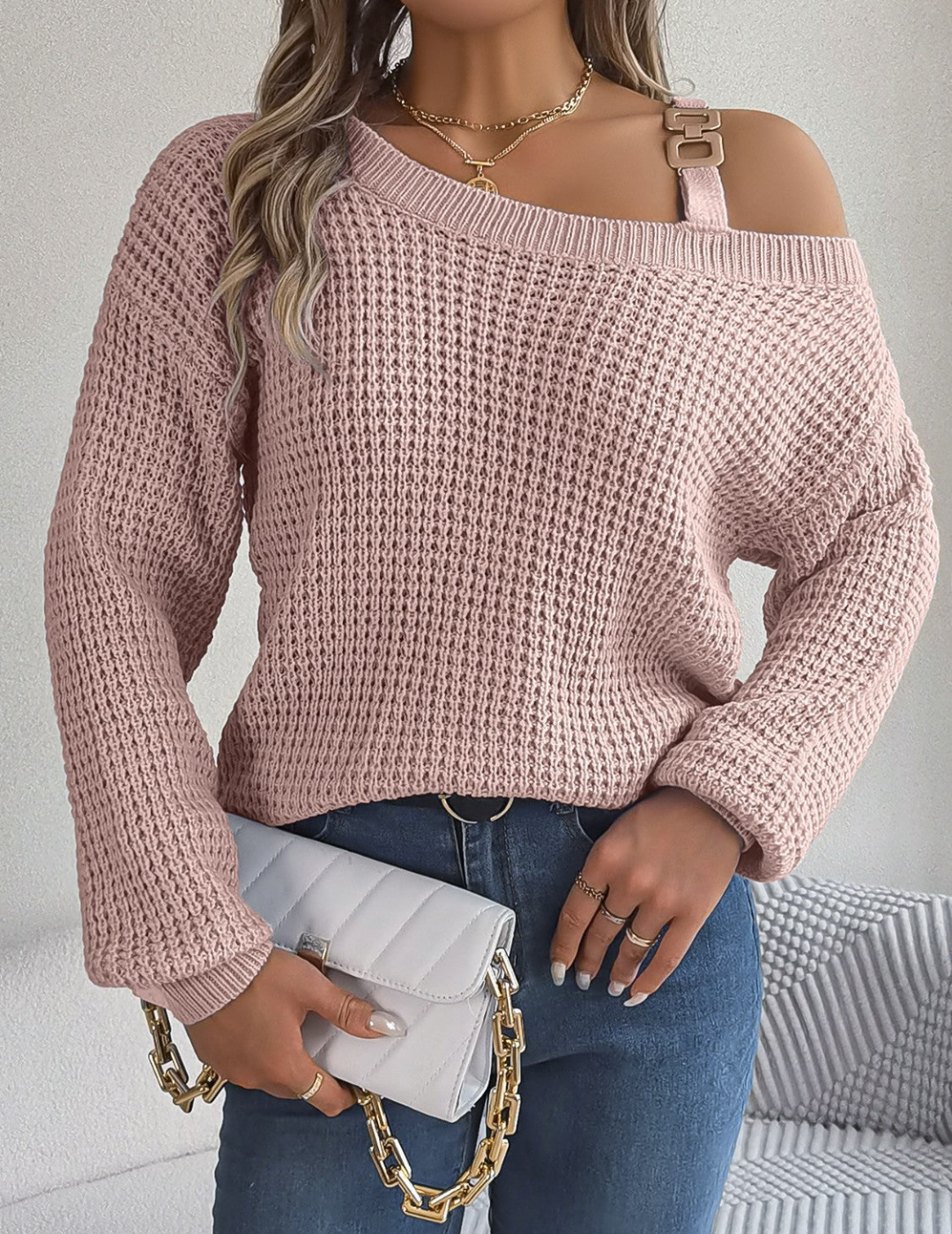Stilla | Langærmet Pullover til Damer i afslappet look Udsalg