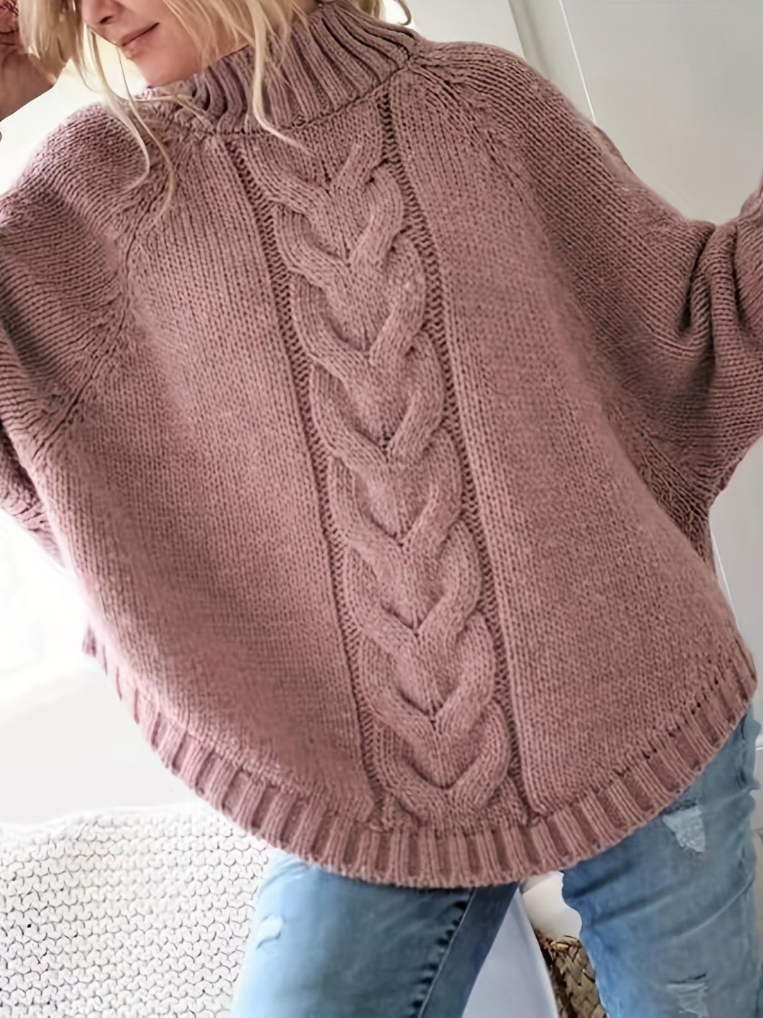 Stilla | Moderigtig strikpullover