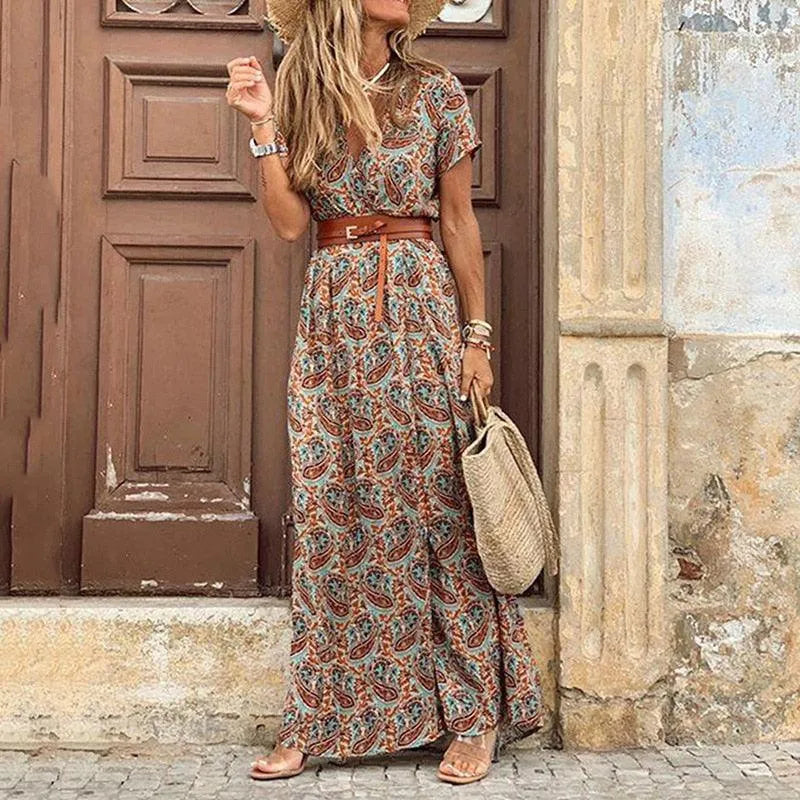 Stilla | Bohemian Maxi Kjole