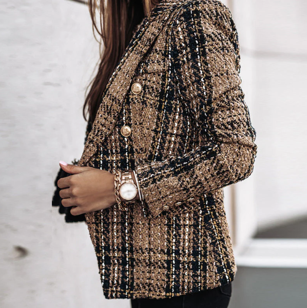 Stilla | Chic ternet blazer til kvinder på udsalg