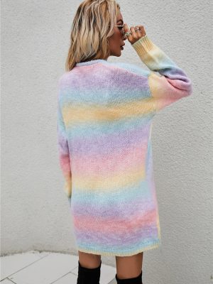Stilla | Engel Vinger Fullsize Foret Lukkede Foran Gradient Cardigan