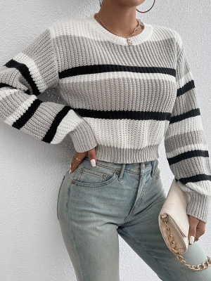 Stilla | Strikket Kort Sweater