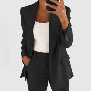 Stilla | Sofistikeret Stil Chic Blazer Sæt