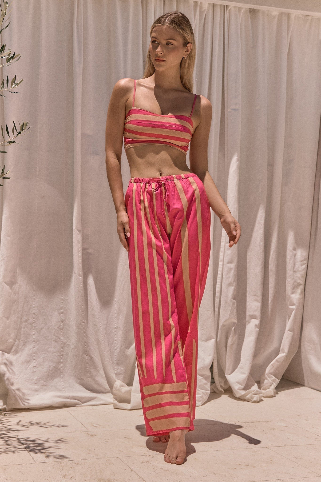 Stilla | Mateo Crop Top Lyseblå