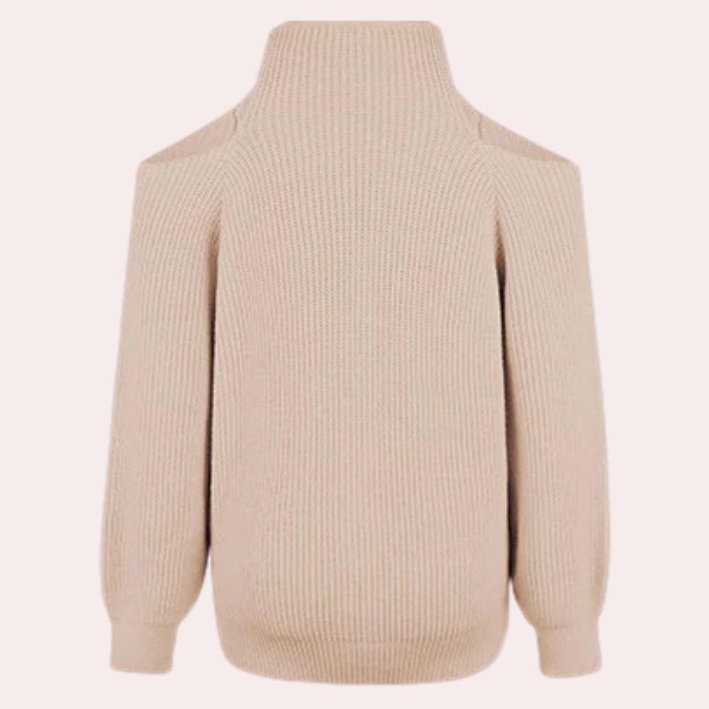 Stilla | Moderigtigt Sweater med Åben Skuldre til Kvinder