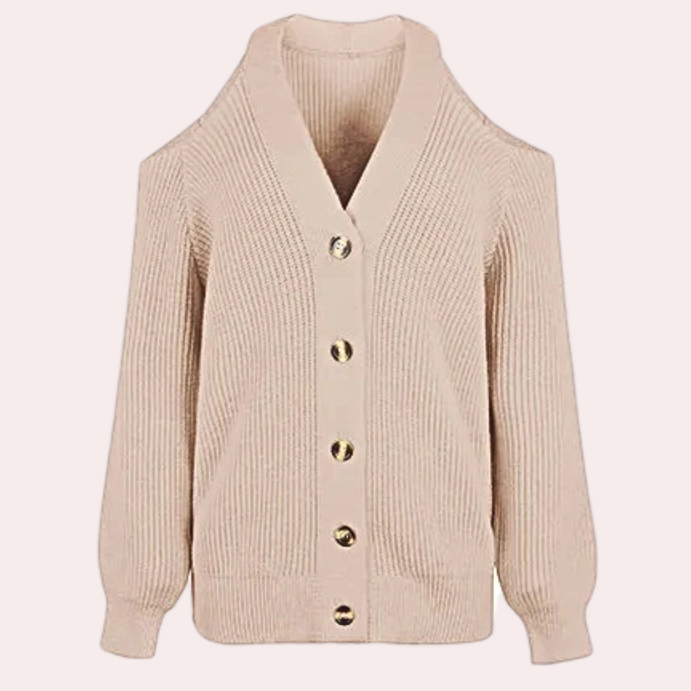 Stilla | Moderigtigt Sweater med Åben Skuldre til Kvinder