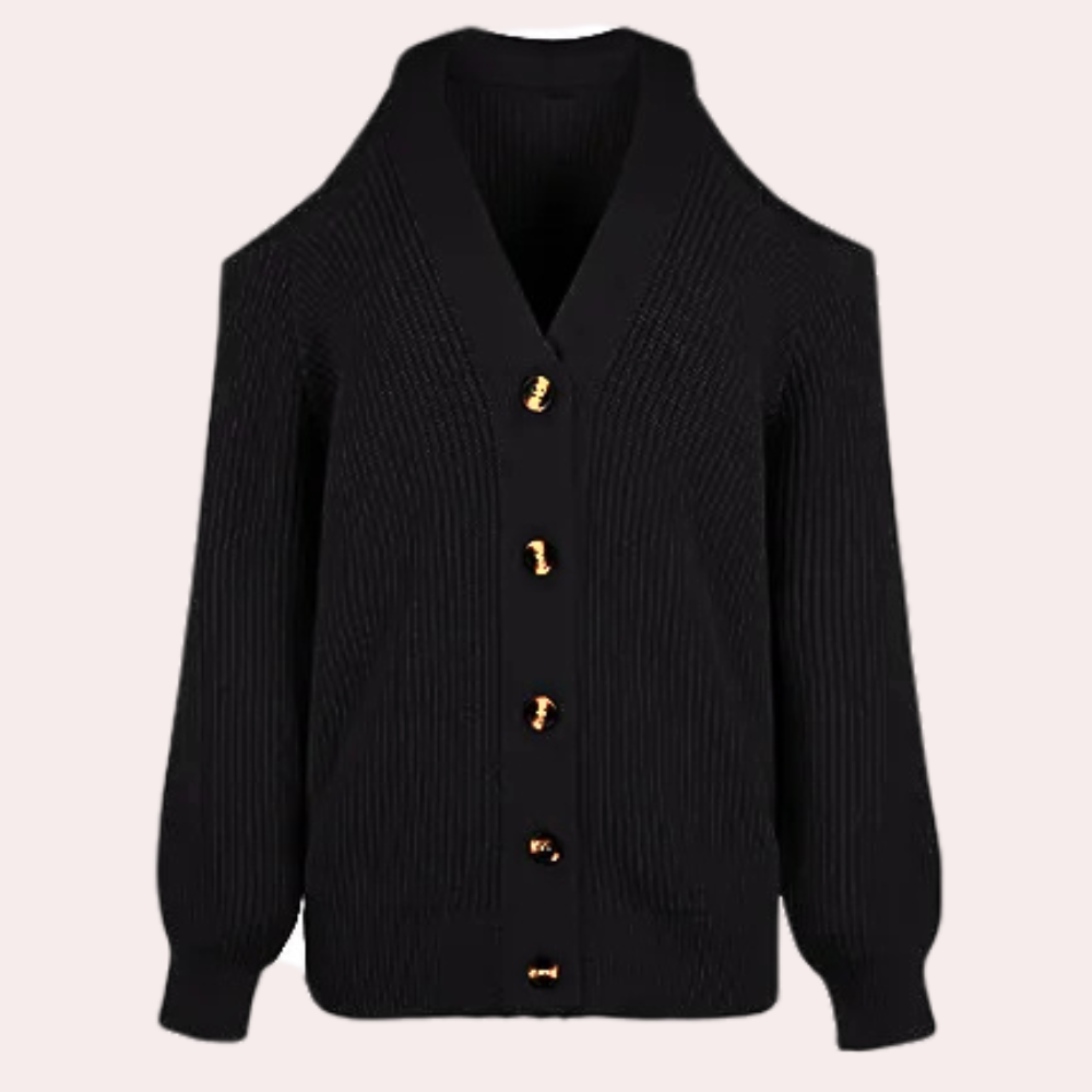 Stilla | Moderigtigt Sweater med Åben Skuldre til Kvinder