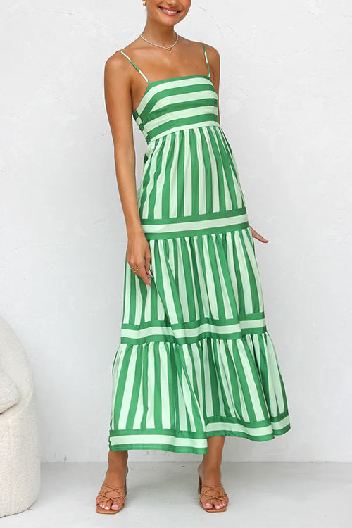 Stilla | Chic Stribet Sommerkjole