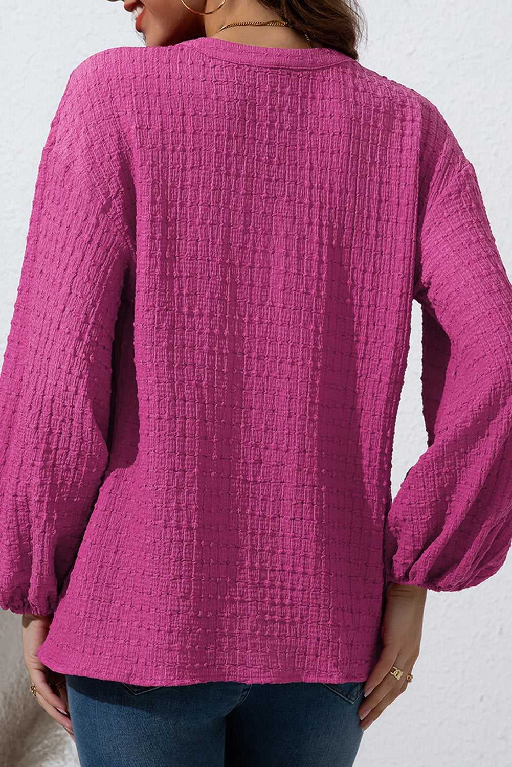 Stilla | Dot Balloon Sleeve Shirt
