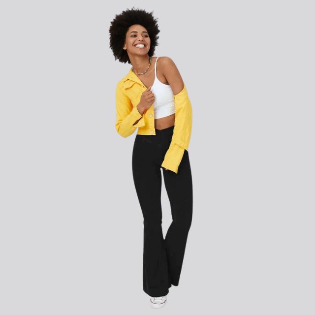 Stilla | Tætsiddende Flare Leggings Online nu