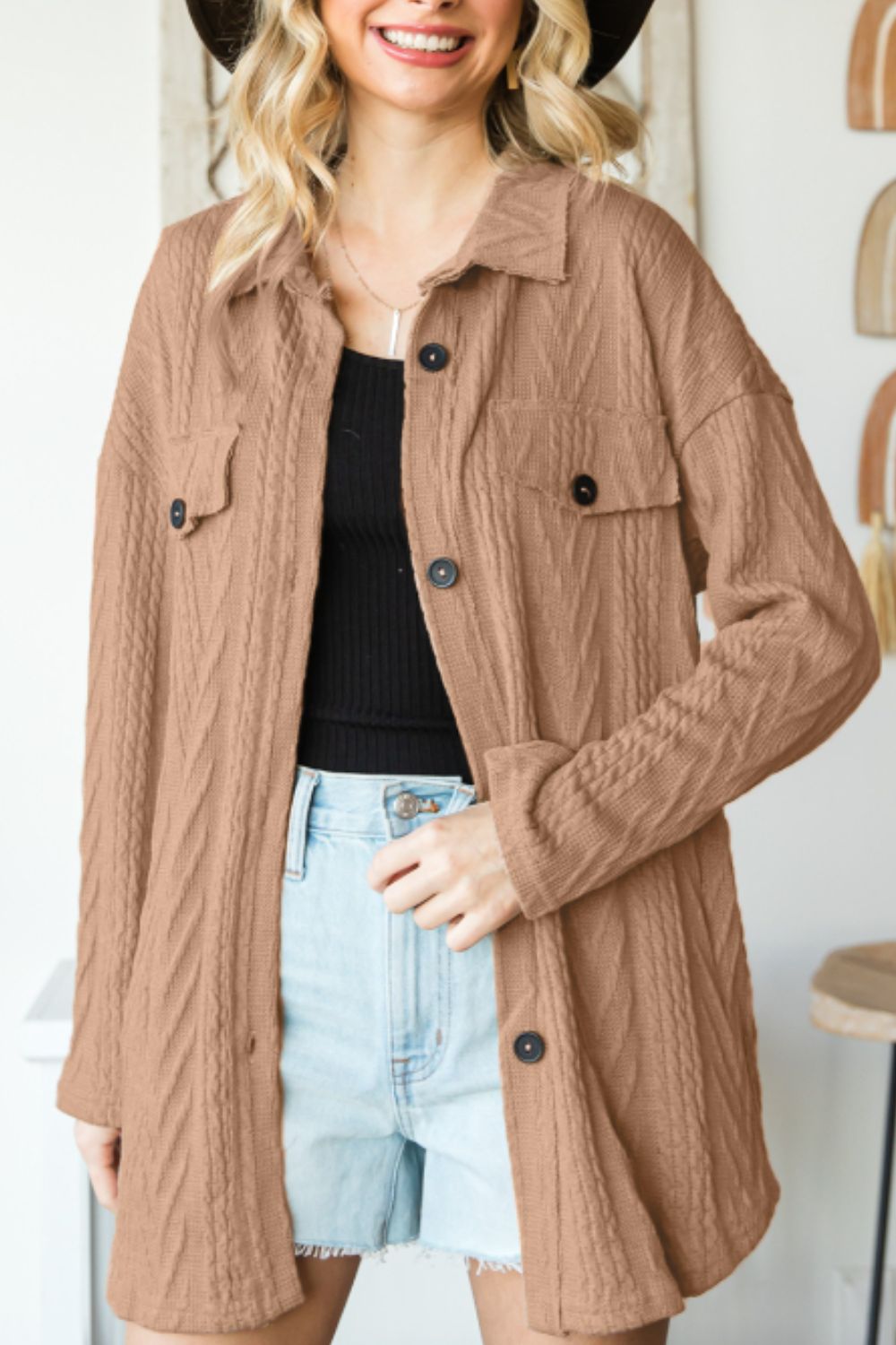 Stilla | Up Drop Shoulder Jacket