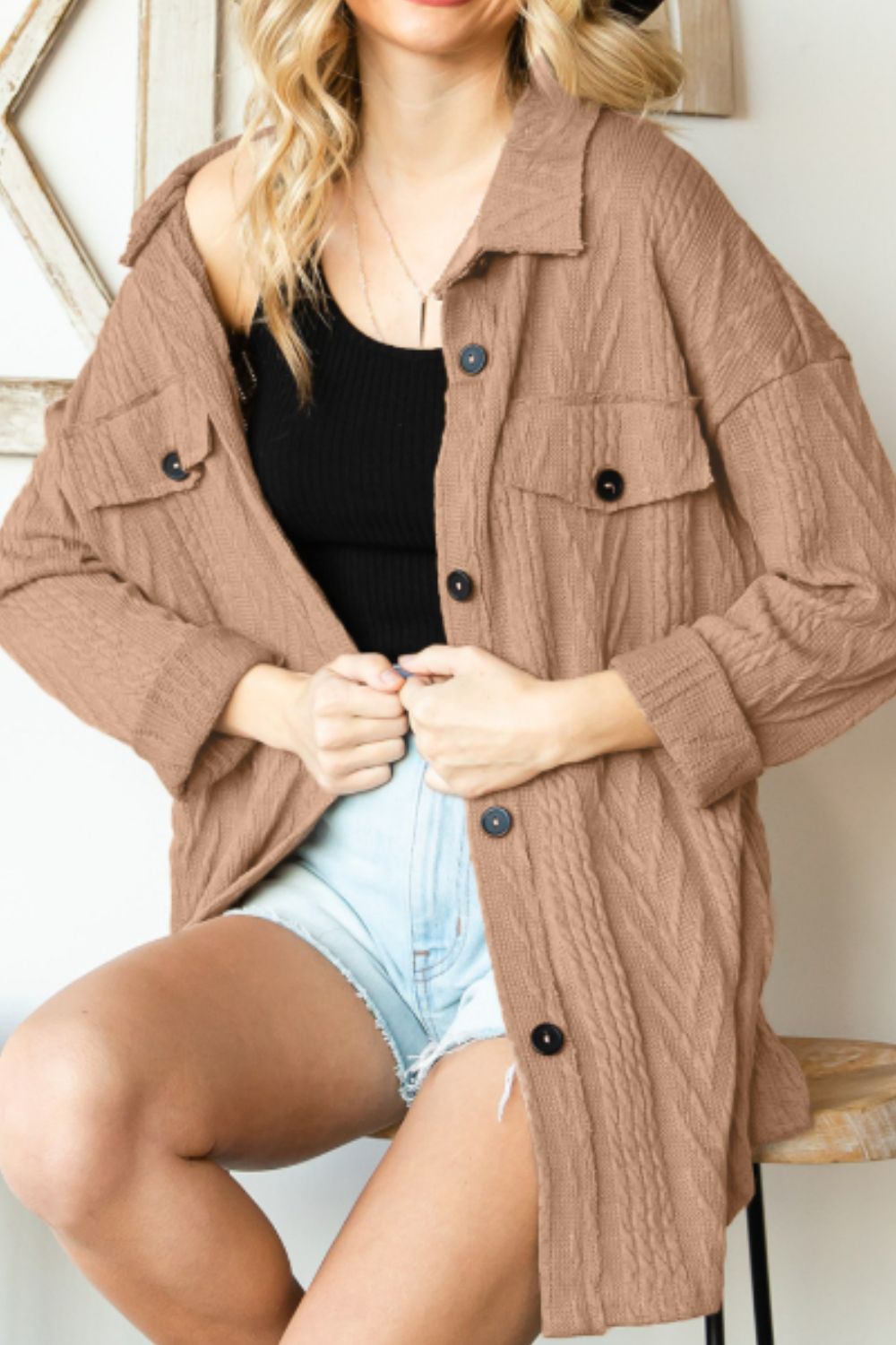 Stilla | Up Drop Shoulder Jacket