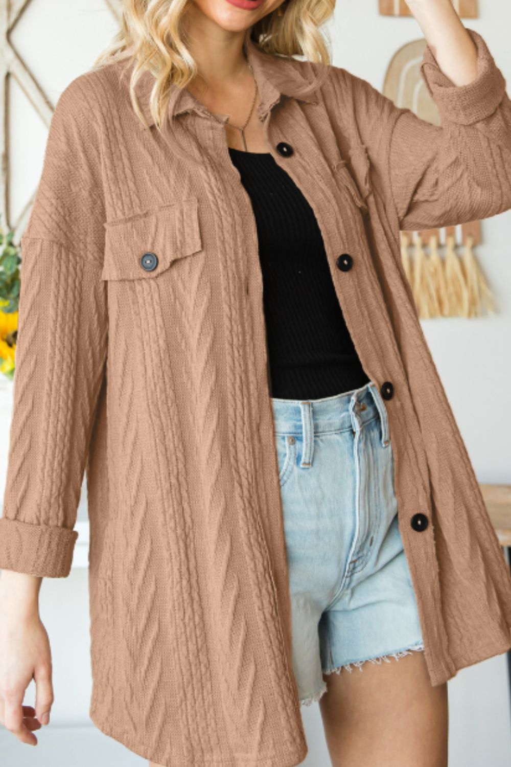 Stilla | Up Drop Shoulder Jacket
