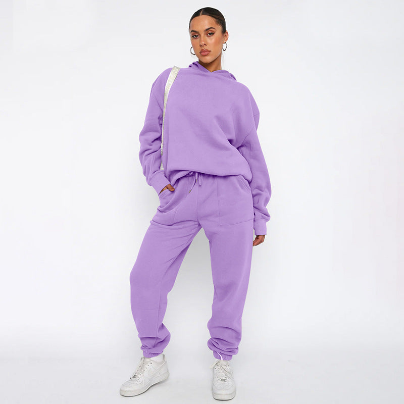 Stilla | Oversized Hoodie og Jogger Sæt