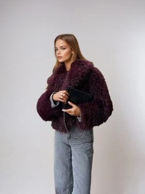 Stilla | Kunsfur Jakke Limited Edition Rabat