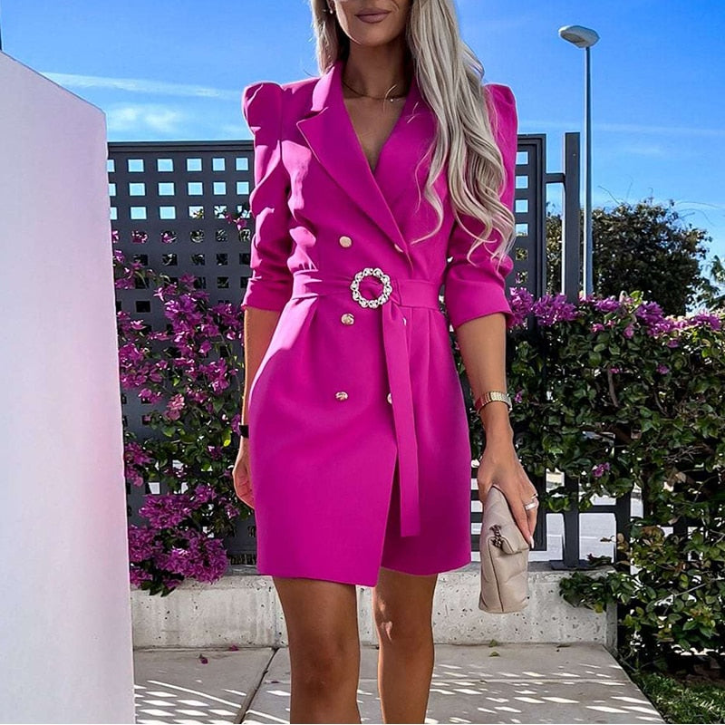Stilla | Bælte Blazer Kjole