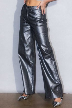 Stilla | High Rise Wide Jeans