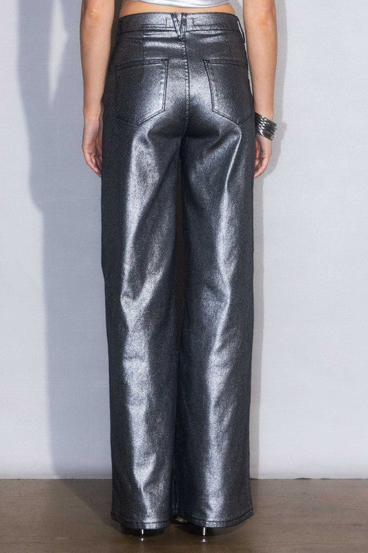 Stilla | High Rise Wide Jeans