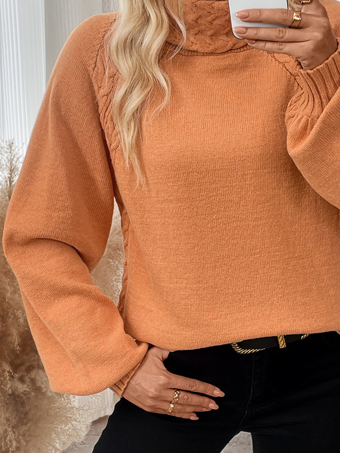 Stilla | Strik Turtleneck Langærmet Sweater