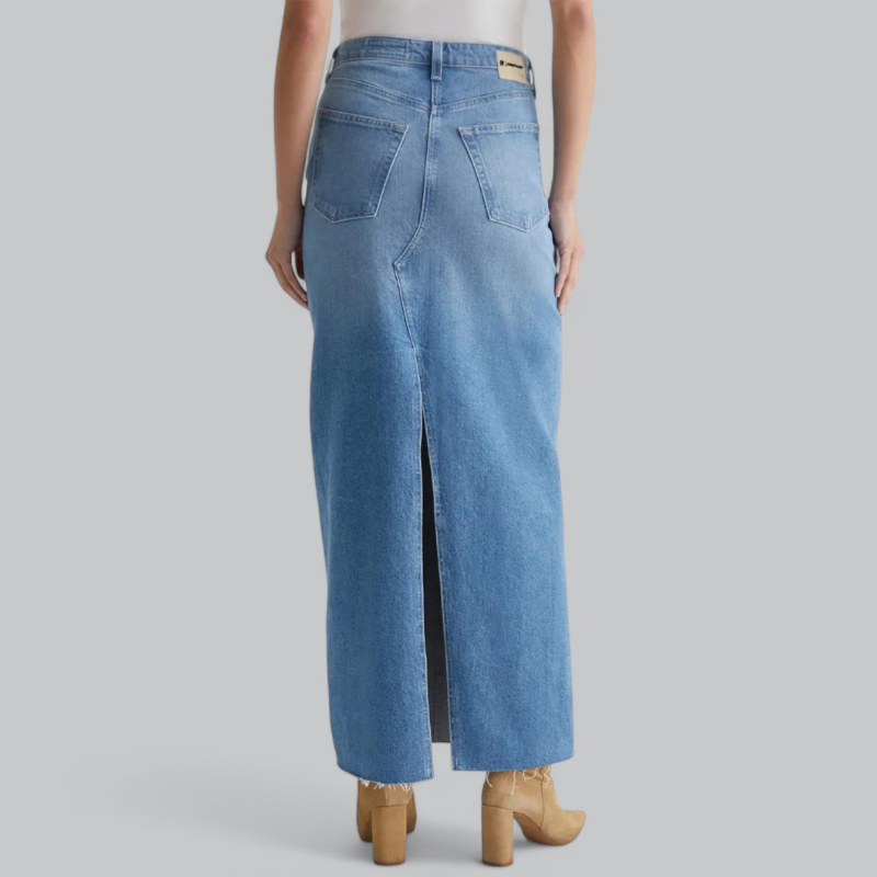 Stilla | Lang Jeans Nederdel Til Damer Online nu