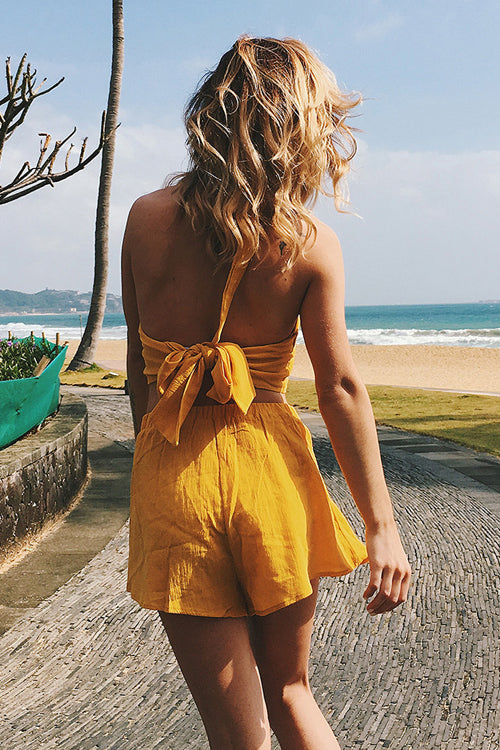 Stilla | Skinnende Gul Slips Bag Suit