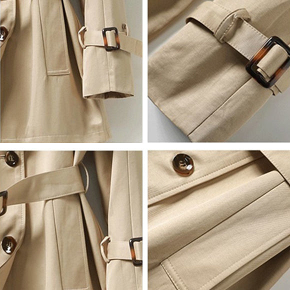 Stilla | Britisk Snit Slim Trenchcoat