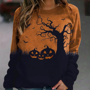 Stilla | Stilfuld Sweatshirt Til Halloween Damer