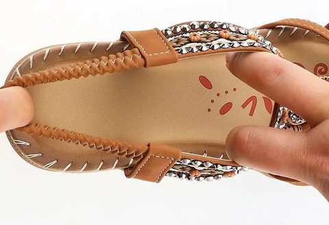 Stilla | Dame Sandaler Med Fodstøtte Levere