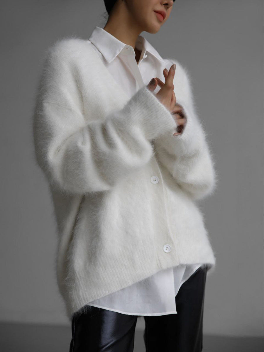 Stilla | Komfortabel V-hals Strik cardigan